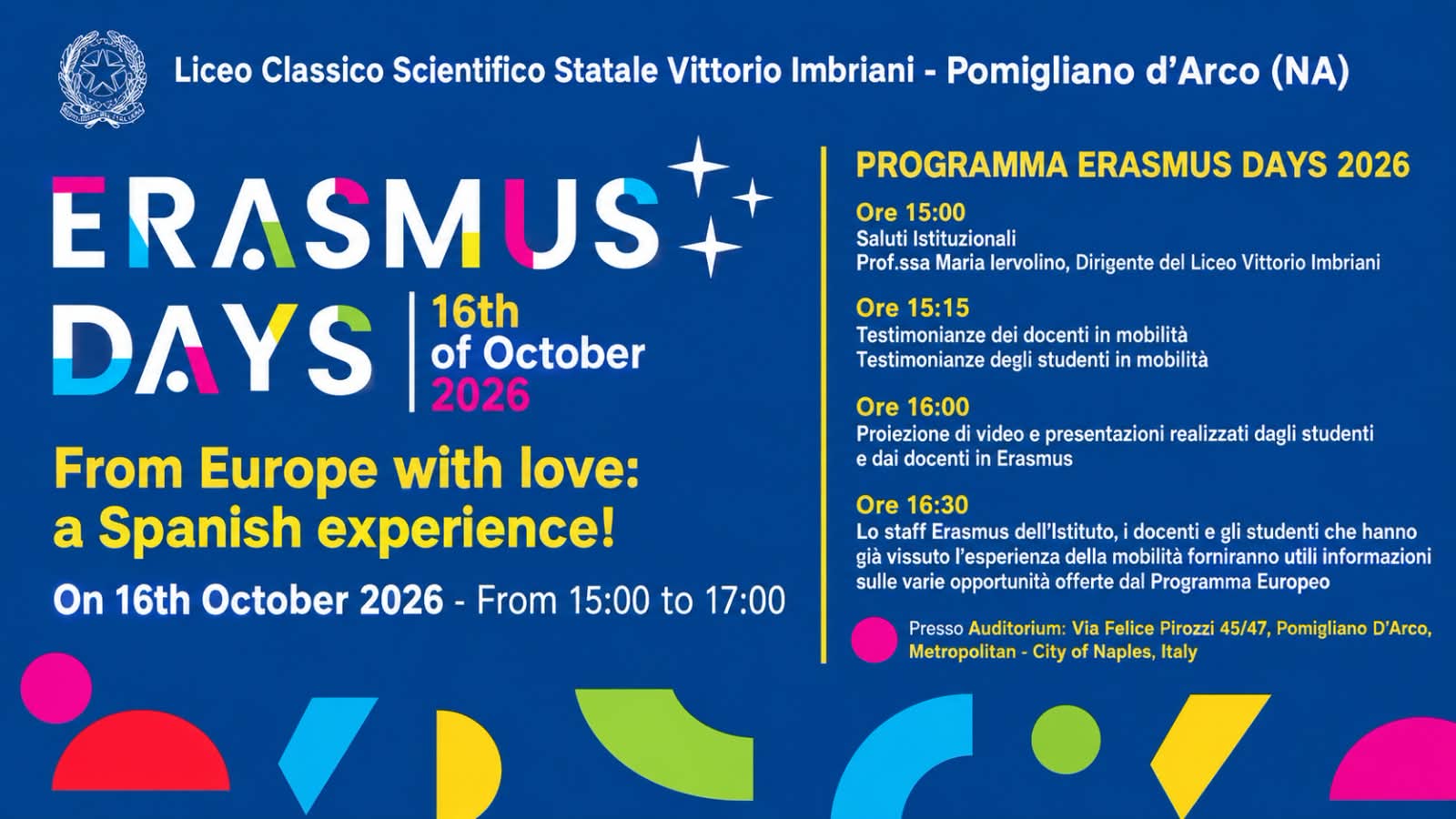 ERASMUS DAYS 2026